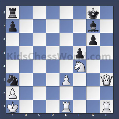 Checkmate in 1 - Chess Worksheet - Chess Puzzles
